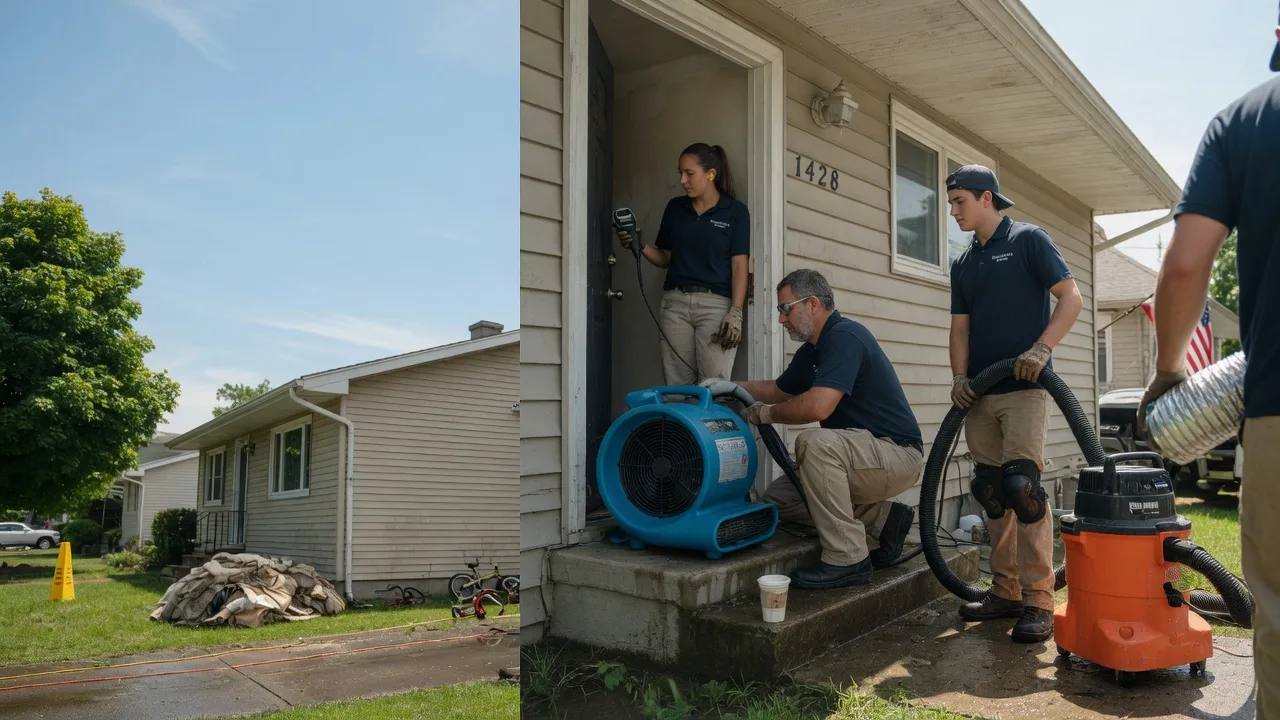 Water Damage Restoration in Fithian, IL near me
